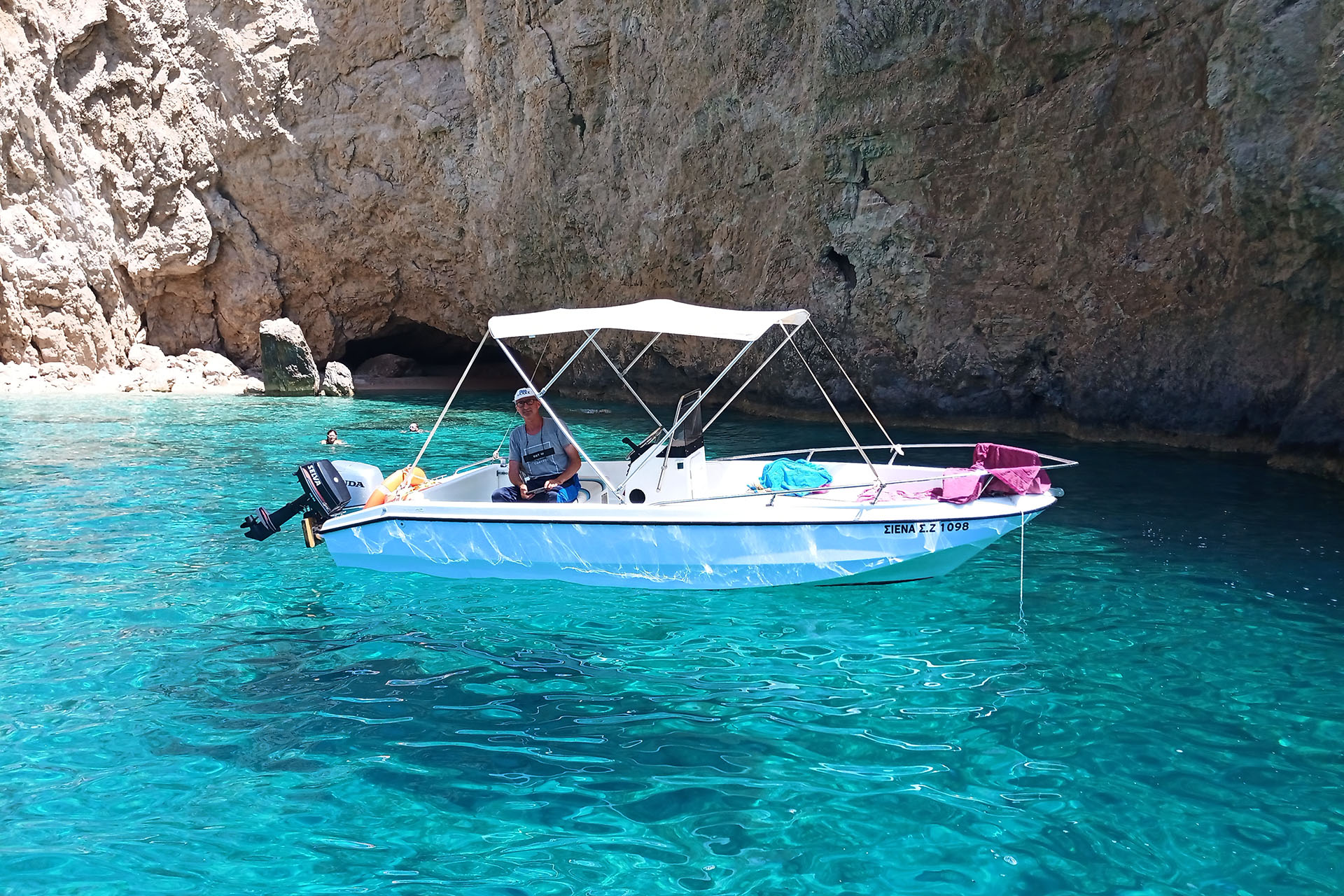 Shipwreck - Blue Caves Tour